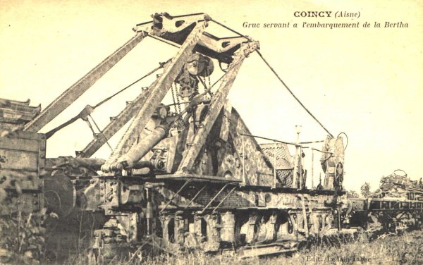Grue embarquement Bertha